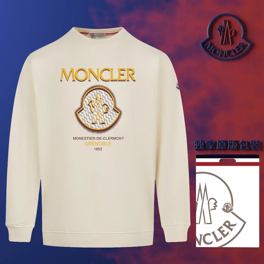 【 Quality】 【🎉 🎊】 【 MONCLER】【In Stock 】 🏅2024 New Arrival Premium 3D LOGO ， ， Premium ⚠️ ： 460 ， 21S 10S 26/2 1*1 ！ ， ， ， ， ， ！ Same Style ✔ Same Style： ❗ ✔【 Same Style， In Stock！】 ➡Size：S M L XL XXL ➡ ：Black White ⚠️Size Size